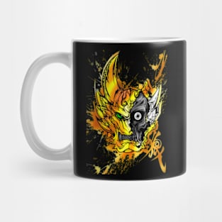 fire tiger Mug